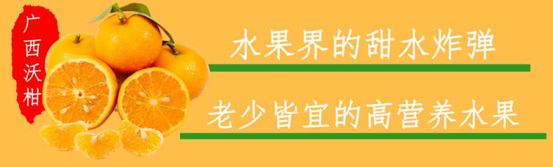 【千千生鲜 | 柑中贵族】水果界的“甜水炸弹”!19.9元/29.9元=5斤/9斤抢【广西沃柑】,一口爆汁甜上心头!皮薄肉嫩!